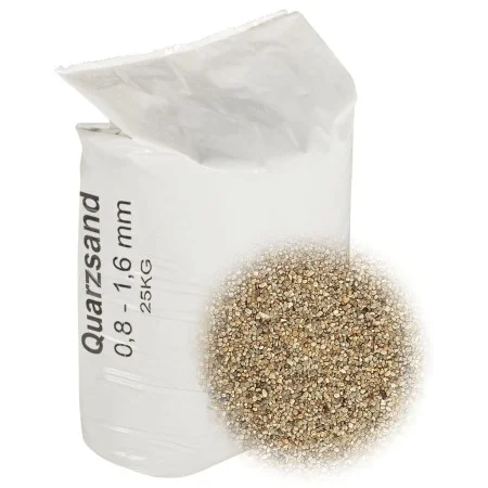 Arena filtrante 25 kg 0,8-1,6 mm by vidaXL, Pool and spa filters - Ref: Foro24-94316, Price: 37,41 €, Discount: %