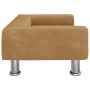 Cama para perros de terciopelo marrón 70x45x26,5 cm by vidaXL, Beds for dogs - Ref: Foro24-171923, Price: 55,83 €, Discount: %