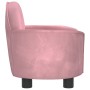 Hundebett aus rosa Samt, 66 x 40 x 45 cm von vidaXL, Betten für Hunde - Ref: Foro24-171841, Preis: 85,60 €, Rabatt: %