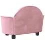 Cama para perros de terciopelo rosa 66x40x45 cm de vidaXL, Camas para perros - Ref: Foro24-171841, Precio: 84,05 €, Descuento: %