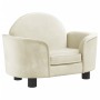 Cama para perros de terciopelo crema 66x40x45 cm de vidaXL, Camas para perros - Ref: Foro24-171844, Precio: 85,90 €, Descuent...
