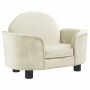 Cream velvet dog bed 66x40x45 cm by vidaXL, Beds for dogs - Ref: Foro24-171844, Price: 84,22 €, Discount: %