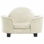 Cream velvet dog bed 66x40x45 cm by vidaXL, Beds for dogs - Ref: Foro24-171844, Price: 84,22 €, Discount: %
