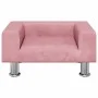 Cama para perros de terciopelo rosa 50x40x26,5 cm von vidaXL, Betten für Hunde - Ref: Foro24-171928, Preis: 66,30 €, Rabatt: %