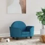 Cama para perros de terciopelo azul 66x40x45 cm de vidaXL, Camas para perros - Ref: Foro24-171838, Precio: 83,78 €, Descuento: %