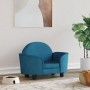 Hundebett aus blauem Samt, 66 x 40 x 45 cm von vidaXL, Betten für Hunde - Ref: Foro24-171838, Preis: 85,34 €, Rabatt: %