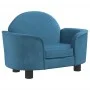 Cama para perros de terciopelo azul 66x40x45 cm de vidaXL, Camas para perros - Ref: Foro24-171838, Precio: 83,78 €, Descuento: %