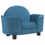 Hundebett aus blauem Samt, 66 x 40 x 45 cm von vidaXL, Betten für Hunde - Ref: Foro24-171838, Preis: 85,34 €, Rabatt: %