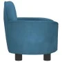 Cama para perros de terciopelo azul 66x40x45 cm de vidaXL, Camas para perros - Ref: Foro24-171838, Precio: 83,78 €, Descuento: %