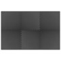 Alfombrillas de goma EVA negras 6 uds 2,16 ㎡ de vidaXL, Esteras para equipos de gimnasia - Ref: Foro24-92461, Precio: 44,67 €