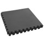 Alfombrillas de goma EVA negras 6 uds 2,16 ㎡ de vidaXL, Esteras para equipos de gimnasia - Ref: Foro24-92461, Precio: 44,67 €