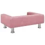 Cama para perros de terciopelo rosa 70x45x26,5 cm de vidaXL, Camas para perros - Ref: Foro24-171921, Precio: 63,51 €, Descuen...