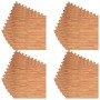 Alfombrillas de goma EVA vetas de madera 24 uds 8,64 ㎡