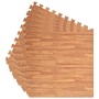 Holzmaserung EVA-Gummimatten 54 Stück 2,16㎡ von vidaXL, Matten für Fitnessgeräte - Ref: Foro24-92458, Preis: 44,93 €, Rabatt: %