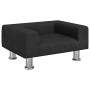 Hundebett aus schwarzem Samt, 50 x 40 x 26,5 cm von vidaXL, Betten für Hunde - Ref: Foro24-171929, Preis: 54,07 €, Rabatt: %