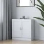 Bücherregal aus weißem Sperrholz, 82,5 x 30,5 x 80 cm von vidaXL, Bücherregale und Regale - Ref: Foro24-802705, Preis: 83,85 ...