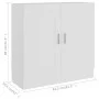Bücherregal aus weißem Sperrholz, 82,5 x 30,5 x 80 cm von vidaXL, Bücherregale und Regale - Ref: Foro24-802705, Preis: 83,85 ...