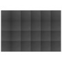 Alfombrillas de goma EVA negras 24 uds 8,64 ㎡