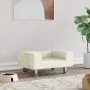 Cream velvet dog bed 50x40x26.5 cm by vidaXL, Beds for dogs - Ref: Foro24-171931, Price: 53,14 €, Discount: %