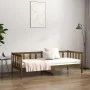 Honey brown solid pine wood sofa bed 80x200 cm by vidaXL, Beds and slatted bases - Ref: Foro24-814687, Price: 114,50 €, Disco...