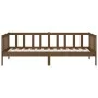 Honey brown solid pine wood sofa bed 80x200 cm by vidaXL, Beds and slatted bases - Ref: Foro24-814687, Price: 114,50 €, Disco...