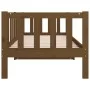 Honey brown solid pine wood sofa bed 80x200 cm by vidaXL, Beds and slatted bases - Ref: Foro24-814687, Price: 114,50 €, Disco...