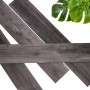 WallArt Tablones aspecto madera de roble Barnwood carbón negro de WallArt, Recubrimiento de paredes - Ref: Foro24-432700, Pre...