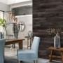 WallArt Tablones aspecto madera de roble Barnwood carbón negro de WallArt, Recubrimiento de paredes - Ref: Foro24-432700, Pre...