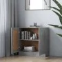 Bookcase made of gray concrete plywood 82.5x30.5x80 cm by vidaXL, Bookcases and shelves - Ref: Foro24-802709, Price: 52,34 €,...