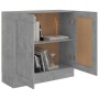 Bücherschrank aus Sperrholz grauer Beton 82,5x30,5x80 cm von vidaXL, Bücherregale und Regale - Ref: Foro24-802709, Preis: 52,...
