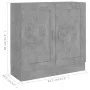 Bookcase made of gray concrete plywood 82.5x30.5x80 cm by vidaXL, Bookcases and shelves - Ref: Foro24-802709, Price: 52,34 €,...