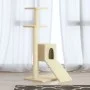 Cat scratching post with cream sisal posts 92 cm by vidaXL, Cat furniture - Ref: Foro24-171512, Price: 46,71 €, Discount: %