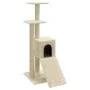 Cat scratching post with cream sisal posts 92 cm by vidaXL, Cat furniture - Ref: Foro24-171512, Price: 46,71 €, Discount: %