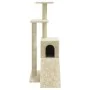 Cat scratching post with cream sisal posts 92 cm by vidaXL, Cat furniture - Ref: Foro24-171512, Price: 46,71 €, Discount: %
