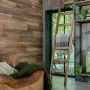 WallArt Tablones aspecto madera de roble Barnwood marrón oscuro de WallArt, Recubrimiento de paredes - Ref: Foro24-432701, Pr...