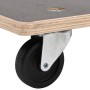 Supports with wheels 2 pcs rectangular 50x35x11.5 cm by vidaXL, Loading platforms and pallets - Ref: Foro24-154889, Price: 45...