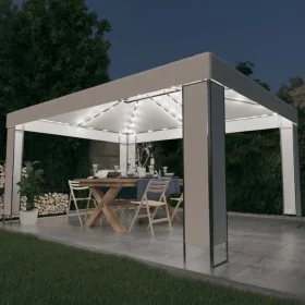 Pavillon mit weißen LED-Lichtbändern 3x4 m von vidaXL, Zelte und Pavillons - Ref: Foro24-3070301, Preis: 345,44 €, Rabatt: %