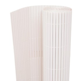 Doppelseitiger Gartenzaun 90x500 cm weiß von vidaXL, Zaunpaneele - Ref: Foro24-43627, Preis: 63,04 €, Rabatt: %