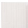 Doppelseitiger Gartenzaun 90x500 cm weiß von vidaXL, Zaunpaneele - Ref: Foro24-43627, Preis: 63,04 €, Rabatt: %