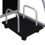 Schwarzer Computertisch aus Sperrholz, 110 x 52 x 88,5 cm von vidaXL, Schreibtische - Ref: Foro24-20582, Preis: 109,95 €, Rab...