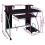 Escritorio ordenador madera contrachapada negro 110x52x88,5 cm de vidaXL, Escritorios - Ref: Foro24-20582, Precio: 100,83 €, ...