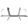 Klappbare Sonnenliegen 2 Stück Stahl und Textilene grau von vidaXL, Liegen - Ref: Foro24-360183, Preis: 89,58 €, Rabatt: %