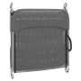 Klappbare Sonnenliegen 2 Stück Stahl und Textilene grau von vidaXL, Liegen - Ref: Foro24-360183, Preis: 89,58 €, Rabatt: %