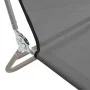 Folding sun loungers 2 units steel and gray textilene by vidaXL, Loungers - Ref: Foro24-360183, Price: 90,35 €, Discount: %