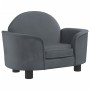 Dunkelgraues Hundebett aus Samt, 66 x 40 x 45 cm von vidaXL, Betten für Hunde - Ref: Foro24-171840, Preis: 85,80 €, Rabatt: %