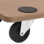 Stützen mit Rädern 6 Stück rechteckiges Holzwerkstoff von vidaXL, Ladeplattformen und Paletten - Ref: Foro24-154886, Preis: 8...