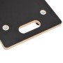 Soportes con ruedas 2 uds rectangular 60x40x11,5 cm