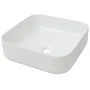 Quadratisches weißes Keramikwaschbecken 39x39x13,5 cm von vidaXL, Sinkt - Ref: Foro24-142338, Preis: 78,88 €, Rabatt: %