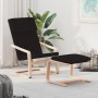 Entspannungssessel mit schwarzem Stoffhocker von vidaXL, Sessel - Ref: Foro24-3154416, Preis: 145,03 €, Rabatt: %