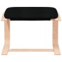 Entspannungssessel mit schwarzem Stoffhocker von vidaXL, Sessel - Ref: Foro24-3154416, Preis: 145,03 €, Rabatt: %